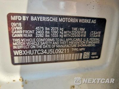 Zdjęcie 13 z 13 samochodu: 2018 BMW X1 SDRIVE28I VIN:WBXHU7C34J5L09211 - miniatura