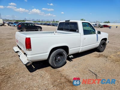 Trzecie zdjęcie samochodu z tyłu: 1998 GMC SIERRA C1500 VIN:1GTEC14R2WZ518692 - miniatura