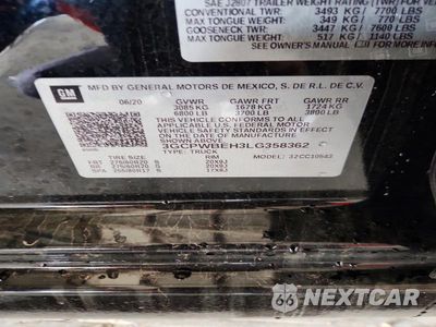 Zdjęcie 12 z 12 samochodu: 2020 CHEVROLET SILVERADO C1500 CUSTOM VIN:3GCPWBEH3LG358362 - miniatura