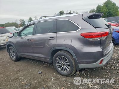 Drugie zdjęcie samochodu z przodu: 2018 TOYOTA HIGHLANDER XLE VIN:5TDJZRFH7JS814656 - miniatura