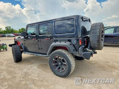 Drugie zdjęcie samochodu z przodu: 2015 JEEP WRANGLER UNLIMITED SAHARA VIN:1C4BJWEG9FL648605 - miniatura
