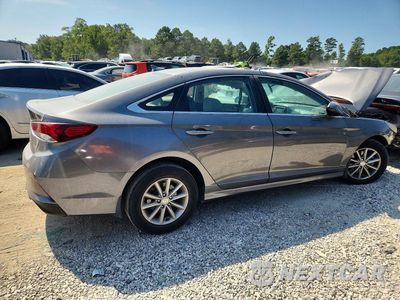 Trzecie zdjęcie samochodu z tyłu: 2019 HYUNDAI SONATA SE VIN:5NPE24AF6KH808868 - miniatura