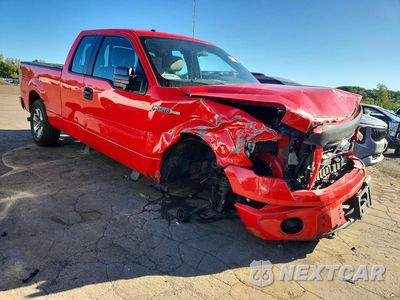 Czwarte zdjęcie samochodu z boku: 2014 FORD F150 SUPER CAB VIN:1FTFX1EF4EKF66988 - miniatura