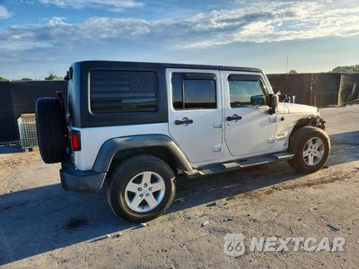 Trzecie zdjęcie samochodu z tyłu: 2012 JEEP WRANGLER UNLIMITED SPORT VIN:1C4HJWDG3CL232296 - miniatura