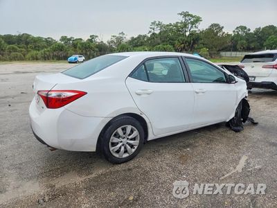 Trzecie zdjęcie samochodu z tyłu: 2015 TOYOTA COROLLA LE VIN:2T1BURHE0FC316840 - miniatura