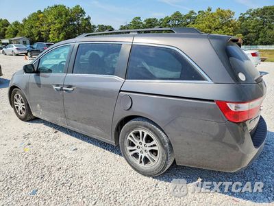 Drugie zdjęcie samochodu z przodu: 2012 HONDA ODYSSEY EXL VIN:5FNRL5H65CB104557 - miniatura