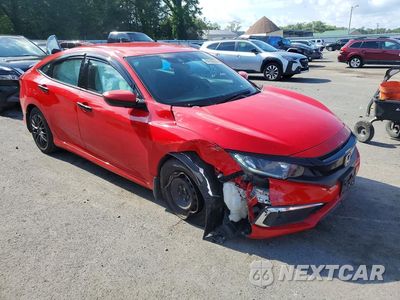Czwarte zdjęcie samochodu z boku: 2021 HONDA CIVIC LX VIN:2HGFC2F61MH548570 - miniatura