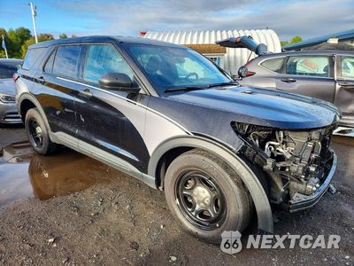 Czwarte zdjęcie samochodu z boku: 2025 FORD EXPLORER POLICE INTERCEPTOR VIN:1FM5K8AB9SGB07486 - miniatura