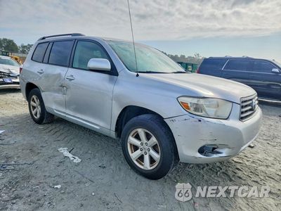 Czwarte zdjęcie samochodu z boku: 2010 TOYOTA HIGHLANDER BASE VIN:5TDZA3EH0AS007260 - miniatura