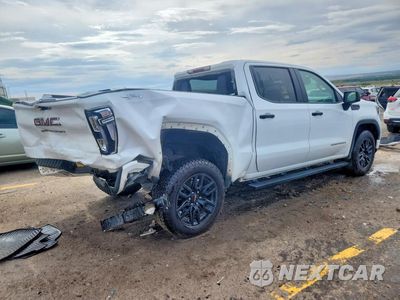Trzecie zdjęcie samochodu z tyłu: 2023 GMC SIERRA K1500 VIN:1GTPUAEK6PZ216749 - miniatura