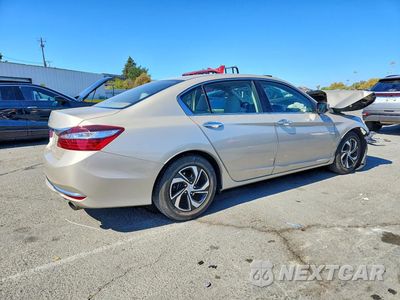Trzecie zdjęcie samochodu z tyłu: 2016 HONDA ACCORD LX VIN:1HGCR2F37GA057978 - miniatura
