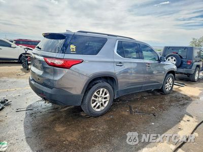 Trzecie zdjęcie samochodu z tyłu: 2020 CHEVROLET TRAVERSE LT VIN:1GNERHKW9LJ196604 - miniatura