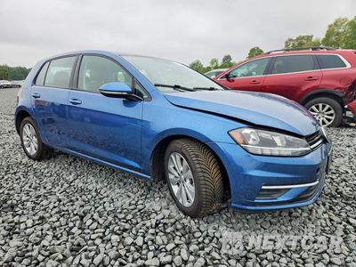 Czwarte zdjęcie samochodu z boku: 2021 VOLKSWAGEN GOLF VIN:3VWG57AU0MM000378 - miniatura