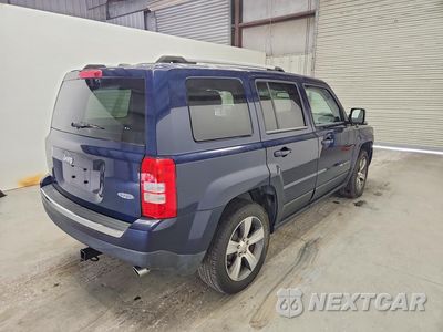 Trzecie zdjęcie samochodu z tyłu: 2016 JEEP PATRIOT LATITUDE VIN:1C4NJPFA0GD809982 - miniatura