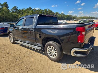 Drugie zdjęcie samochodu z przodu: 2019 CHEVROLET SILVERADO C1500 LT VIN:3GCPWCEK0KG127001 - miniatura