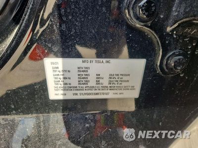 Zdjęcie 13 z 13 samochodu: 2021 TESLA MODEL Y VIN:5YJYGDEE6MF270187 - miniatura
