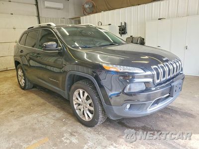 Czwarte zdjęcie samochodu z boku: 2015 JEEP CHEROKEE LIMITED VIN:1C4PJMDS2FW764548 - miniatura