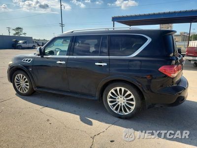Drugie zdjęcie samochodu z przodu: 2015 INFINITI QX80 BASE VIN:JN8AZ2NF6F9571603 - miniatura