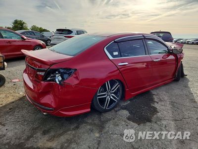 Trzecie zdjęcie samochodu z tyłu: 2017 HONDA ACCORD SPORT SPECIAL EDITION VIN:1HGCR2F12HA073165 - miniatura