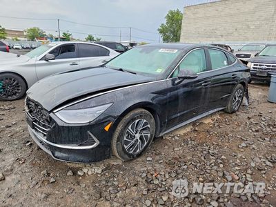 2023 HYUNDAI SONATA HYBRID BLUE KMHL24JJ3PA074096 - główne zdjęcie licytacji z USA - miniatura