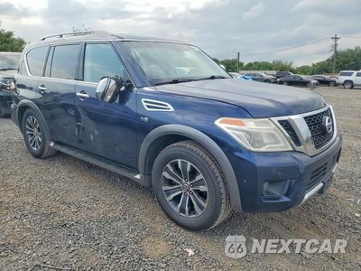 Czwarte zdjęcie samochodu z boku: 2017 NISSAN ARMADA SL VIN:JN8AY2NC7H9510238 - miniatura