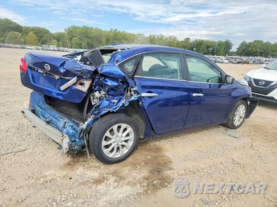 Trzecie zdjęcie samochodu z tyłu: 2019 NISSAN SENTRA SV VIN:3N1AB7AP1KY276573 - miniatura
