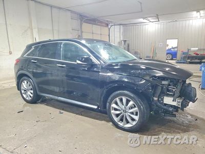 Czwarte zdjęcie samochodu z boku: 2021 INFINITI QX50 PURE VIN:3PCAJ5AB3MF121448 - miniatura