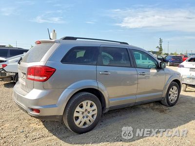 Trzecie zdjęcie samochodu z tyłu: 2019 DODGE JOURNEY SE VIN:3C4PDCBBXKT833717 - miniatura