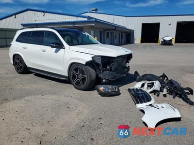 Czwarte zdjęcie samochodu z boku: 2024 MERCEDES-BENZ GLS 450 4MATIC VIN:4JGFF5KE2RB090540 - miniatura