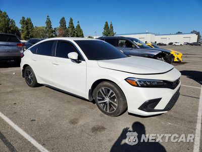 Czwarte zdjęcie samochodu z boku: 2023 HONDA CIVIC LX VIN:19XFL2H53PE011749 - miniatura