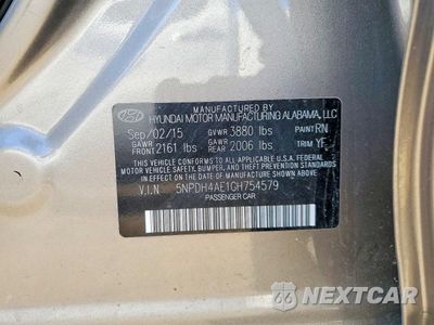 Zdjęcie 12 z 12 samochodu: 2016 HYUNDAI ELANTRA SE VIN:5NPDH4AE1GH754579 - miniatura