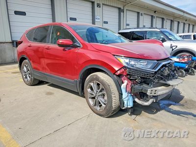 Czwarte zdjęcie samochodu z boku: 2022 HONDA CR-V EX VIN:5J6RW2H58NA006190 - miniatura
