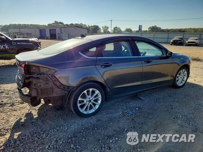 Trzecie zdjęcie samochodu z tyłu: 2019 FORD FUSION SE VIN:3FA6P0LU7KR243253 - miniatura