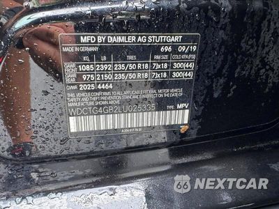 Zdjęcie 12 z 12 samochodu: 2020 MERCEDES-BENZ GLA 250 4MATIC VIN:WDCTG4GB2LU025335 - miniatura