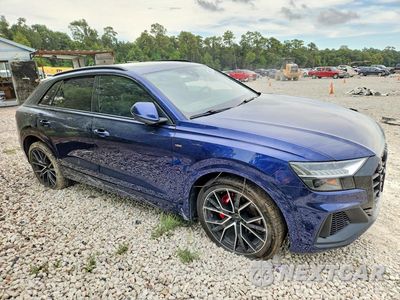 Czwarte zdjęcie samochodu z boku: 2021 AUDI Q8 PRESTIGE S-LINE VIN:WA1FVAF16MD011918 - miniatura