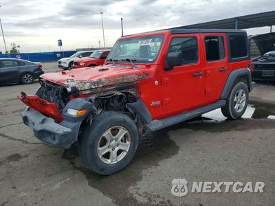 2020 JEEP WRANGLER UNLIMITED SPORT 1C4HJXDNXLW259000 - główne zdjęcie licytacji z USA - miniatura