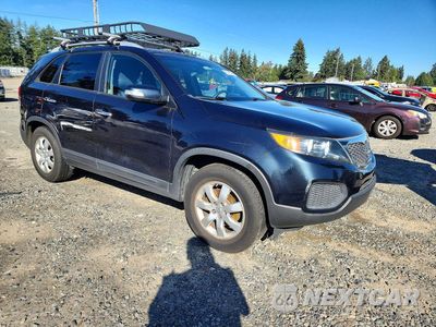 Czwarte zdjęcie samochodu z boku: 2012 KIA SORENTO LX VIN:5XYKT4A26CG242930 - miniatura