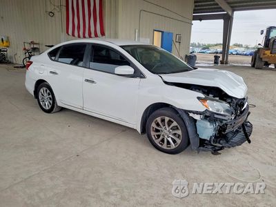 Czwarte zdjęcie samochodu z boku: 2019 NISSAN SENTRA SV VIN:3N1AB7AP5KL609340 - miniatura