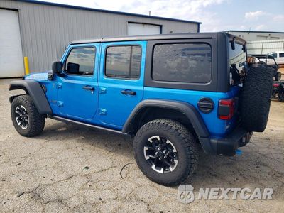 Drugie zdjęcie samochodu z przodu: 2024 JEEP WRANGLER RUBICON 4XE VIN:1C4RJXR65RW249862 - miniatura