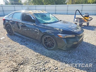 Czwarte zdjęcie samochodu z boku: 2022 HONDA CIVIC SPORT VIN:2HGFE2F51NH571494 - miniatura