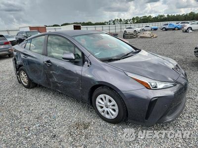 Czwarte zdjęcie samochodu z boku: 2021 TOYOTA PRIUS LE VIN:JTDKAMFU1M3138254 - miniatura