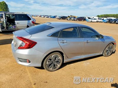 Trzecie zdjęcie samochodu z tyłu: 2017 HONDA CIVIC EX VIN:19XFC1F47HE022260 - miniatura