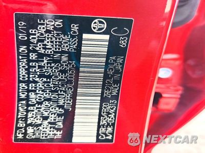 Zdjęcie 12 z 12 samochodu: 2020 TOYOTA COROLLA LE VIN:JTDEPRAEXLJ005754 - miniatura