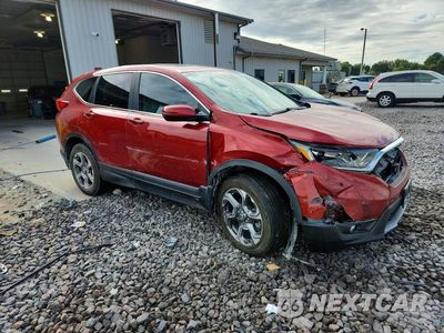 Czwarte zdjęcie samochodu z boku: 2017 HONDA CR-V EX VIN:5J6RW2H52HL070928 - miniatura