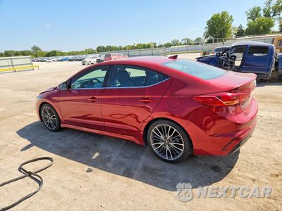Drugie zdjęcie samochodu z przodu: 2017 HYUNDAI ELANTRA SPORT VIN:KMHD04LBXHU354503 - miniatura
