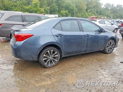 Trzecie zdjęcie samochodu z tyłu: 2019 TOYOTA COROLLA SE VIN:2T1BURHE0KC217364 - miniatura