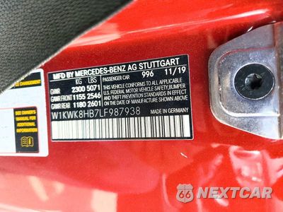 Zdjęcie 12 z 12 samochodu: 2020 MERCEDES-BENZ C 63 AMG-S VIN:W1KWK8HB7LF987938 - miniatura