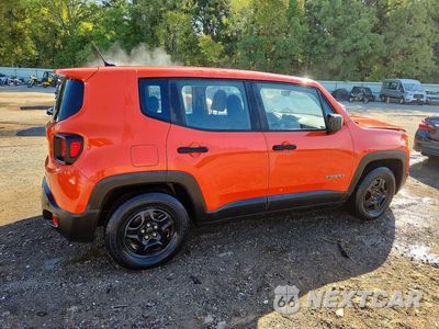 Trzecie zdjęcie samochodu z tyłu: 2017 JEEP RENEGADE SPORT VIN:ZACCJAAB7HPF98187 - miniatura