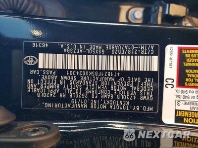 Zdjęcie 12 z 12 samochodu: 2019 TOYOTA AVALON TOURING VIN:4T1BZ1FB5KU024301 - miniatura