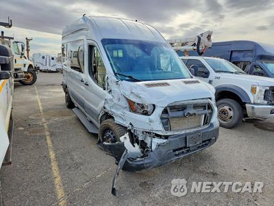 Czwarte zdjęcie samochodu z boku: 2021 FORD TRANSIT T-250 VIN:1FTBR2XG0MKA63848 - miniatura